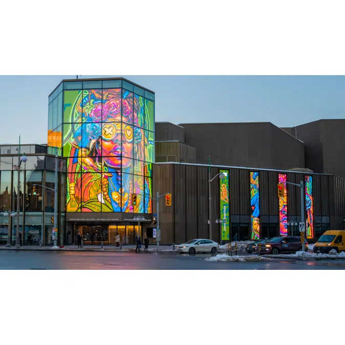 ClearLED Transparent LED Wall Display Panel - Wall Series