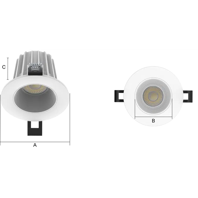 Gimbal & Recessed Downlights - CCT Adjustable