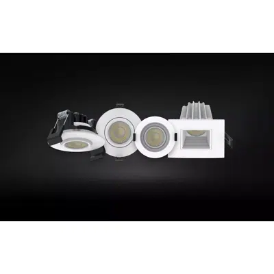 imagem para Gimbal & Recessed Downlights - CCT Adjustable