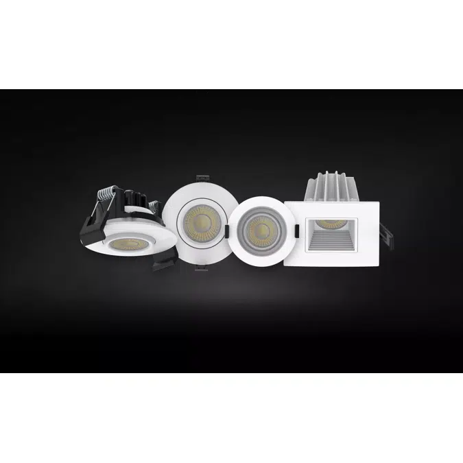 Gimbal & Recessed Downlights - CCT Adjustable