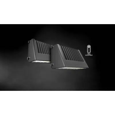 画像 SLIM17 Ultra-Economy Field Adjustable Wall Pack Lighting