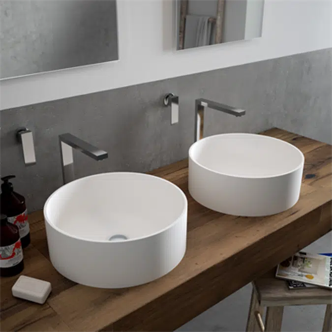 HIMACS Lavabo CB330C (montaje superior)