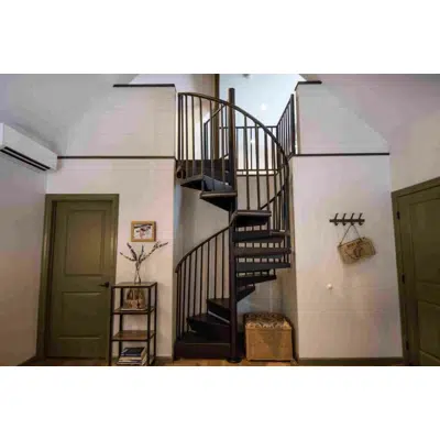 Image for Classic Steel Spiral Stairs