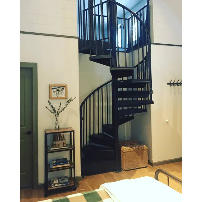 Classic Steel Spiral Stairs