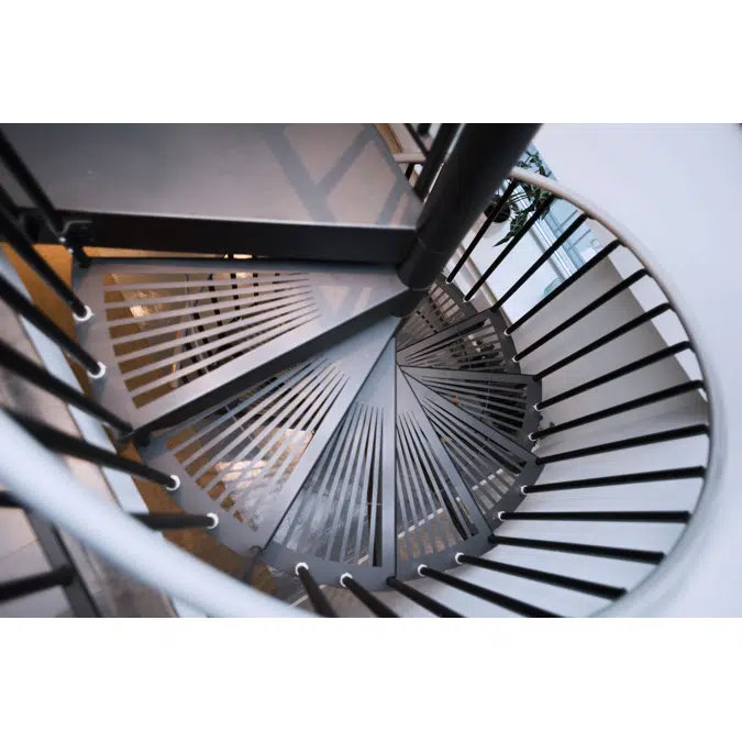 Classic Steel Spiral Stairs