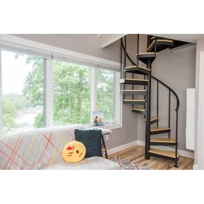 Classic Steel Spiral Stairs