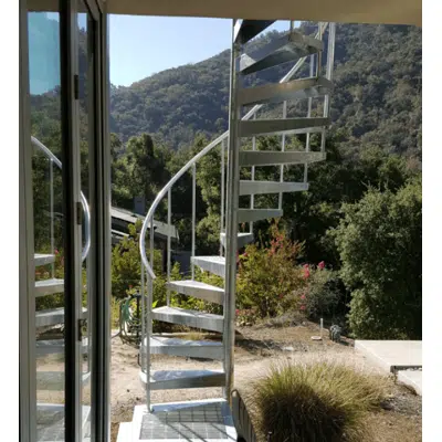 Image for Configurable Galvanized Spiral Stair