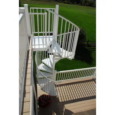 Image for Configurable Aluminum Spiral Stair