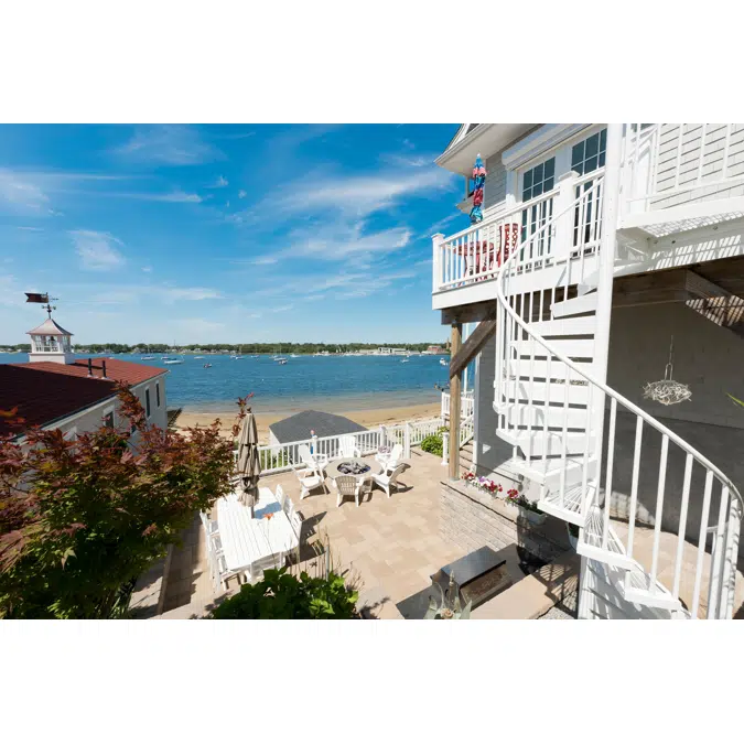 Configurable Aluminum Spiral Stair