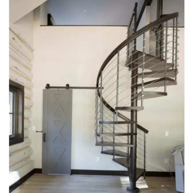 Compression Spiral Stair