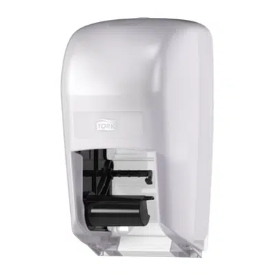 Image for Tork Twin Bath Tissue Dispenser for OptiCore®, white