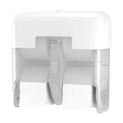 billede til Tork Optiserve® Coreless 4-Roll Toilet Paper Dispenser, White