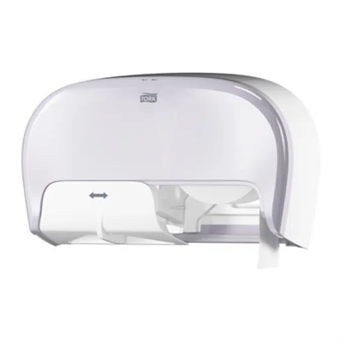 Tork High Capacity Bath Tissue Dispenser for OptiCore®, white