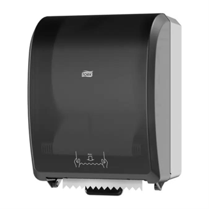 Tork Mechanical Hand Towel Roll Dispenser, black