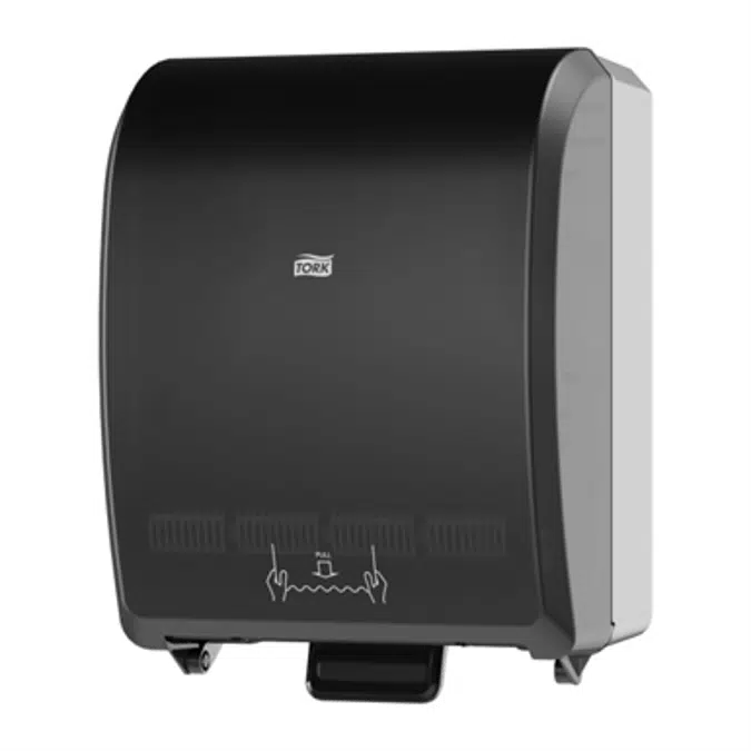 Tork Mechanical Hand Towel Roll Dispenser, black