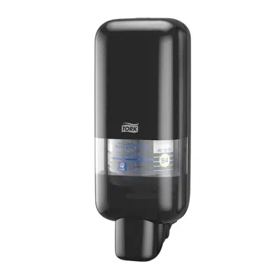 Tork Soap and Sanitizer Dispenser, Black图像