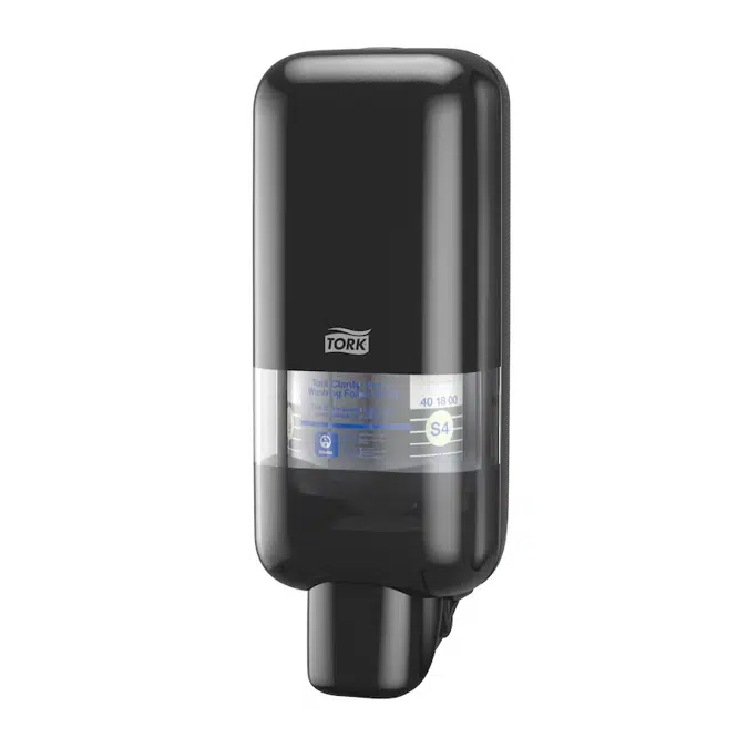 Tork Soap and Sanitizer Dispenser, Black