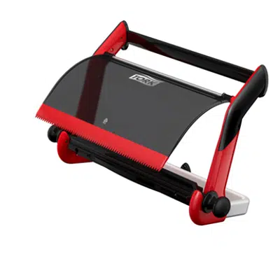 Image for Tork Wall Mounted Giant Roll Wiper Dispenser Red W1