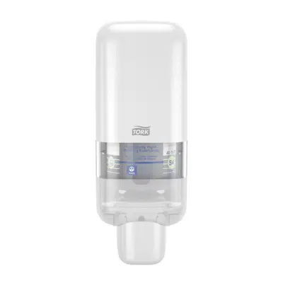 Tork Soap and Sanitizer Dispenser, White图像