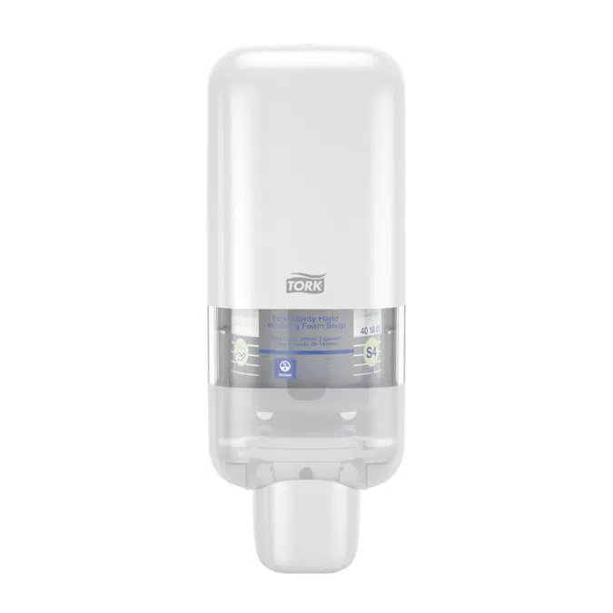 Tork Soap and Sanitizer Dispenser, White