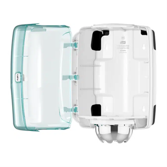 Tork Performance Maxi Centerfeed Wiper Dispenser, Aqua/White