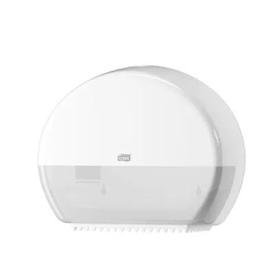 Image for Tork Mini Jumbo Toilet Paper Roll Dispenser White T2