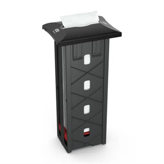 Tork Xpressnap® In-Counter Napkin Dispenser Black N4