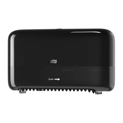 画像 Tork Coreless High Capacity Bath Tissue Dispenser, Black