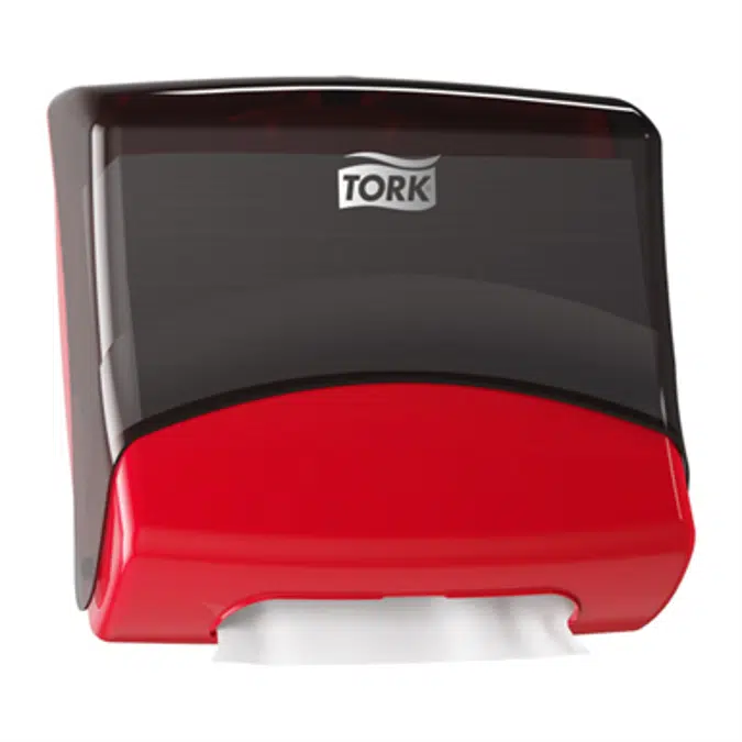 Tork Folded Wiper Dispenser Red W4