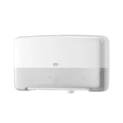 Image for Tork Elevation® Twin Mini Jumbo Bath Tissue Roll Dispenser, white