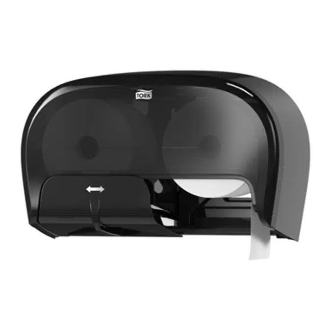 Tork High Capacity Bath Tissue Dispenser for OptiCore®, black