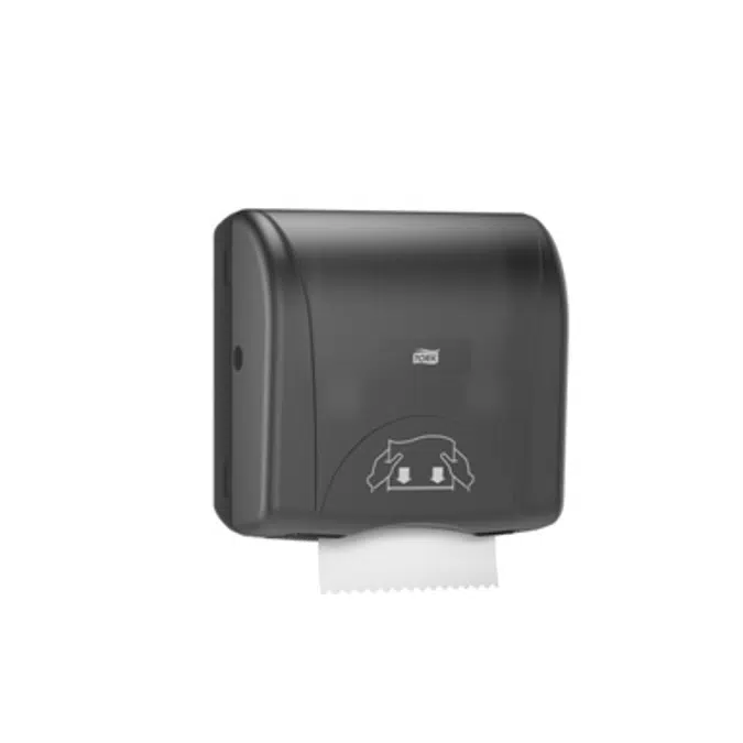 Tork Mini Mechanical Handtowel Dispenser, Black