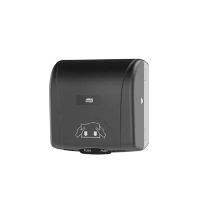 Tork Mini Mechanical Handtowel Dispenser, Black