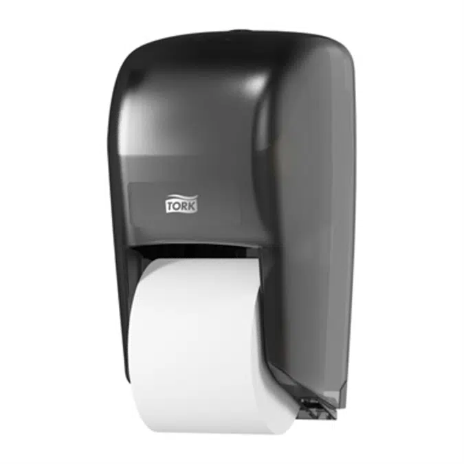 Tork Twin Bath Tissue Dispenser for OptiCore®, black