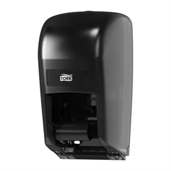 Tork Twin Bath Tissue Dispenser for OptiCore®, black