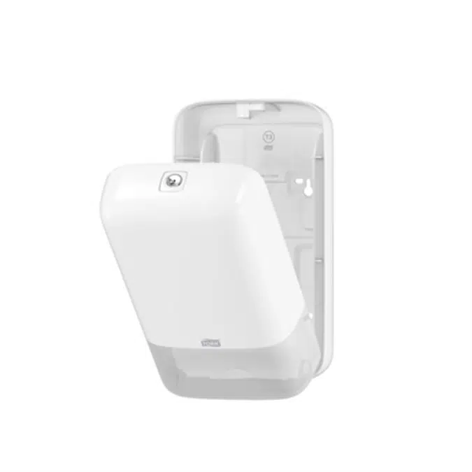 Tork Elevation® Folded Bath Tissue Dispenser, white