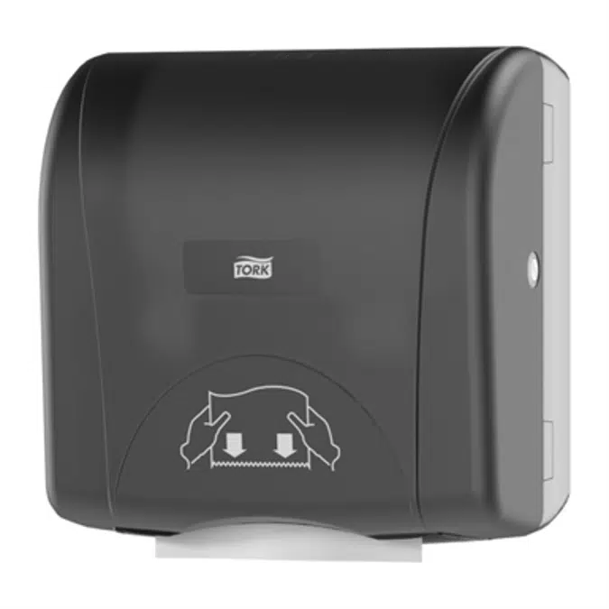 Tork Mini Mechanical Handtowel Dispenser, Black