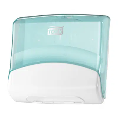 Obrázek pro Tork Folded Wiper Dispenser Aqua/White W4