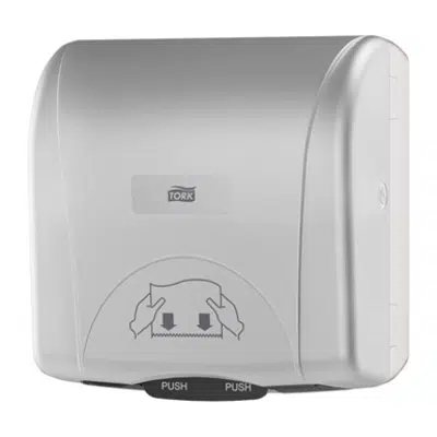 Зображення для Tork Mini Mechanical Handtowel Dispenser, White