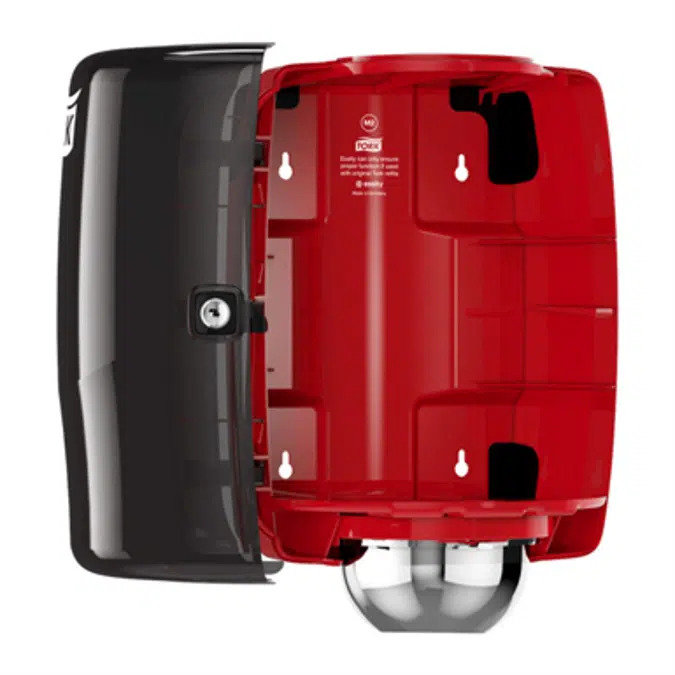Tork Centerfeed Dispenser Red and Smoke M2