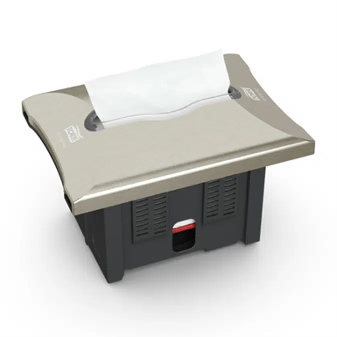 Tork Xpressnap® Signature In-Counter Napkin Dispenser, 5 Inches, Stainless finish