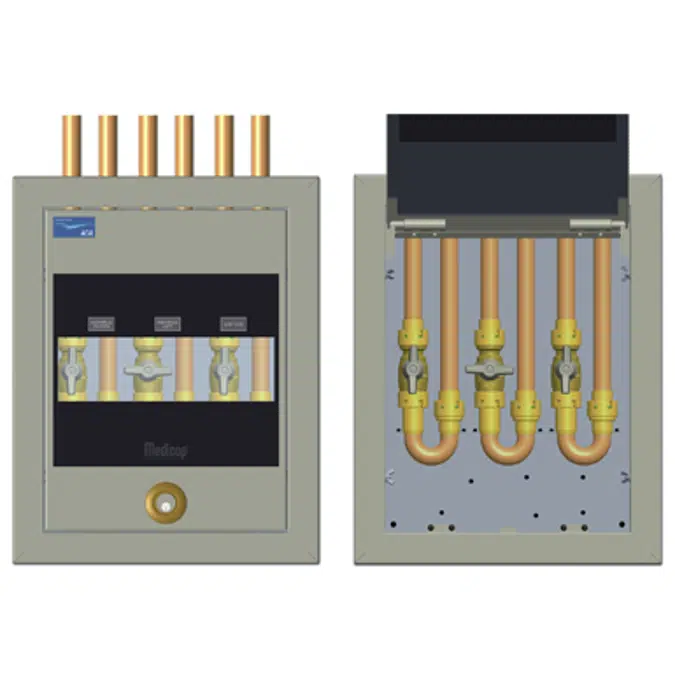 AVS Unit Recessed 1-3 gases