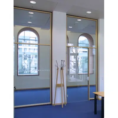 画像 Systemtrennwand - TS1 Nurglastür