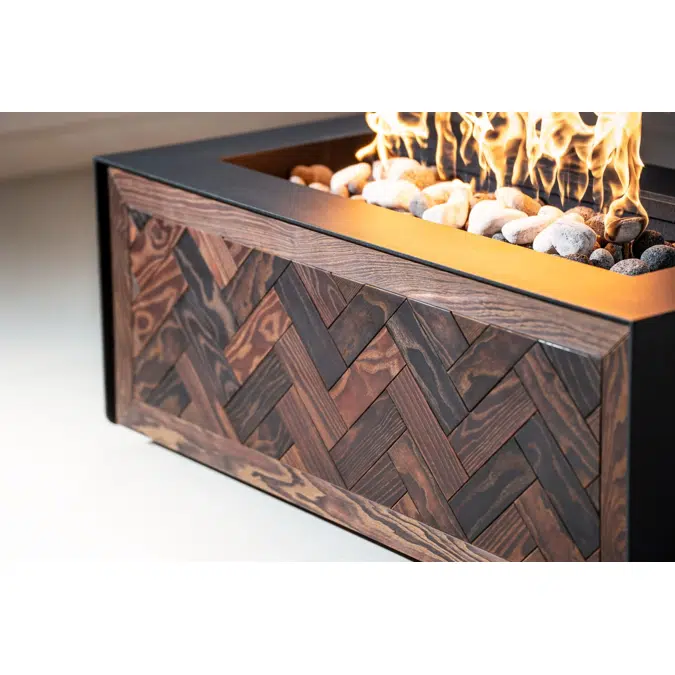 The Teton Studio Fire Pit Table