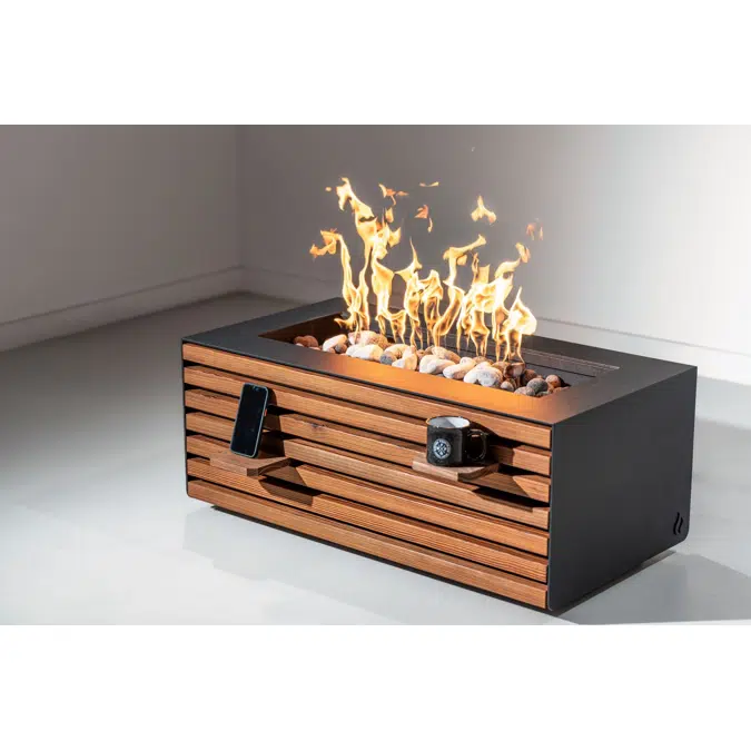 The Teton Studio Fire Pit Table