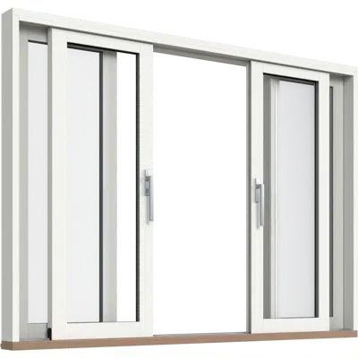 Image pour Villa Original - Sliding door, double - Painted wood
