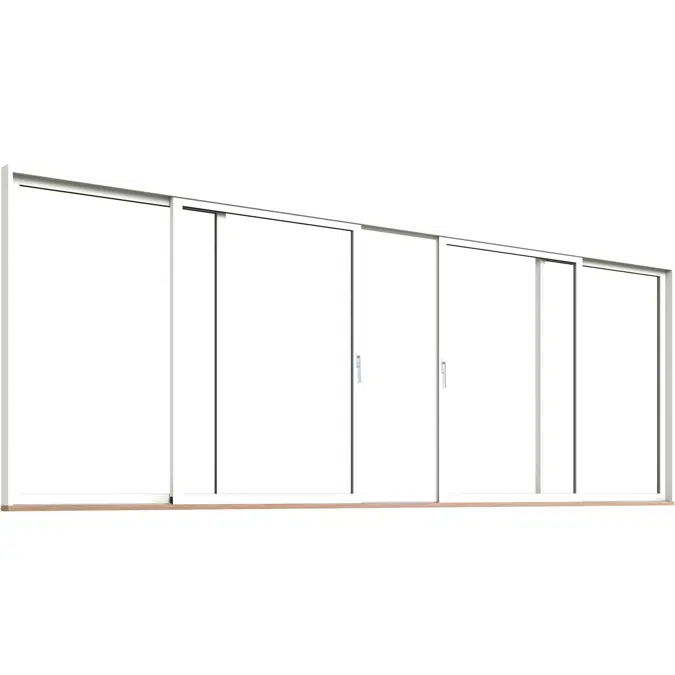 Villa Original - Sliding door, double - Alu clad