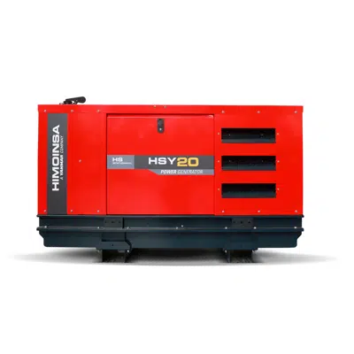 HIMOINSA | HSY Diesel Generators  | 25 KVA - 51 KVA | Stationary Range | Soundproofed | YANMAR - Engine图像