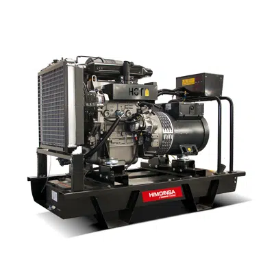 HIMOINSA | HSY Diesel Generators  | 25 KVA - 51 KVA | Stationary Range | Open Skid | YANMAR - Engine için görüntü