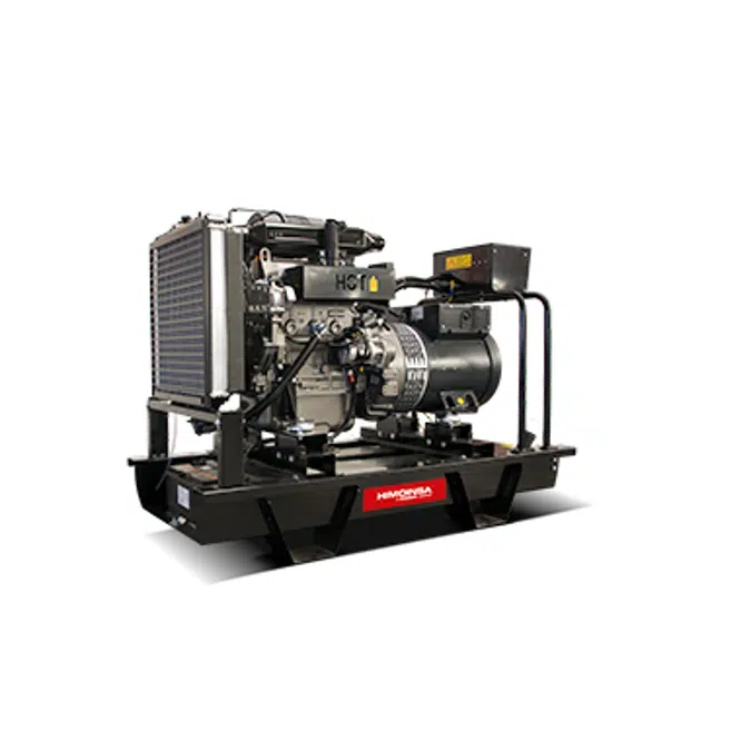 HIMOINSA | HSY Diesel Generators  | 25 KVA - 51 KVA | Stationary Range | Open Skid | YANMAR - Engine